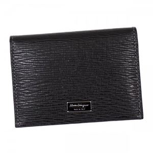 【9月15日まで限定販売】Ferragamo（フェラガモ） カードケース 667062 351286 NERO