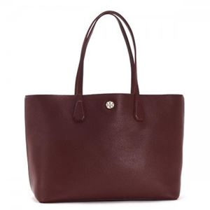 【9月15日まで限定販売】TORY BURCH（トリーバーチ） トートバッグ 22159775 15521 DEEP BERRY／TEA STAIN