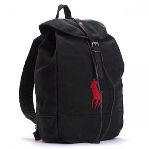 RalphLauren（ラルフローレン） バックパック 405544364 6 POLO BLACK W／ RED PP