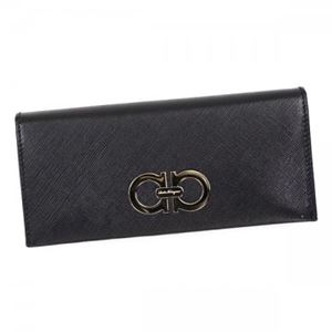 【9月15日まで限定販売】Ferragamo（フェラガモ） 長財布 22B481 614227 NERO