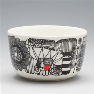 marimekko（マリメッコ） ボウル 63299 193 WHITE／BLACK／RED