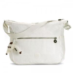 【9月15日まで限定販売】Kipling（キプリング） ナナメガケバッグ K10623 0 WHITE