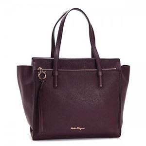 【9月15日まで限定販売】Ferragamo（フェラガモ） トートバッグ 21F215 614771 ROUGE NOIR