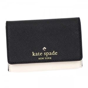 【9月15日まで限定販売】KATE SPADE（ケイトスペード） 小銭入れ PWRU3897 47 BLACK／PEBBLE