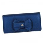 Vivienne Westwood（ヴィヴィアンウエストウッド） 長財布 1032 METAL BLUE