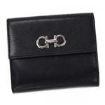 Ferragamo（フェラガモ） Wホック財布 22B852 549344 NERO