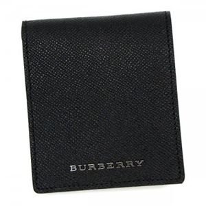 Burberry（バーバリー） 二つ折り財布（小銭入れ付） MS CCBILL COIN LON 100 BLACK