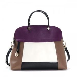 Furla（フルラ） ナナメガケバッグ BFK0 UPD AUBERGINE+PETALO+COL.DAINO