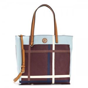 【9月15日まで限定販売】TORY BURCH（トリーバーチ） トートバッグ 22159541 15981 JUMBO PLAID DEEP BERRY