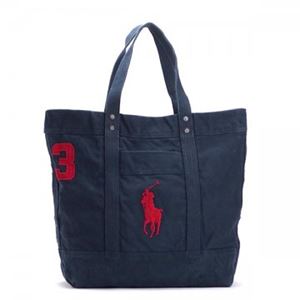 RalphLauren（ラルフローレン） トートバッグ 405532853 9 NAVY W／ RED PP