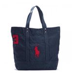 RalphLauren（ラルフローレン） トートバッグ 405532853 9 NAVY W／ RED PP