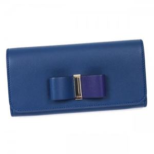 Chloe（クロエ） 長財布 3P0291 BD6 BLUE VELVET