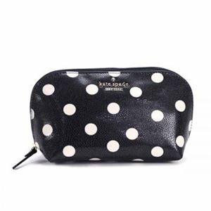 KATE SPADE（ケイトスペード） ポーチ PWRU3911 96 BLACK／DECO BEIGE