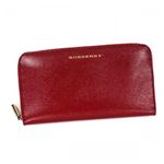 Burberry（バーバリー） 長財布 ELMORE MILITARY RED