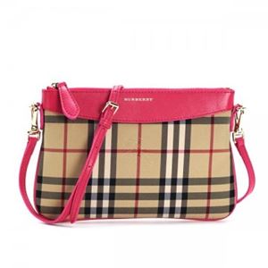 Burberry（バーバリー） ナナメガケバッグ PEYTON BRIGHT CRIMSON PINK