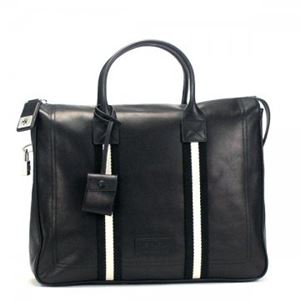 Bally（バリー） ブリーフケース TAJEST-MD 280 BLACK BLACK／WHITE