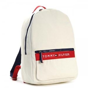 TOMMY HILFIGER（トミーヒルフィガー） バックパック 6929787 467 NATURAL／NAVY／RED - 拡大画像