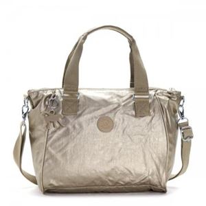 Kipling（キプリング） ハンドバッグ K16616 E68 CHAMPAGNE METAL