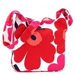 marimekko（マリメッコ） ナナメガケバッグ 42630 1 WHITE／RED