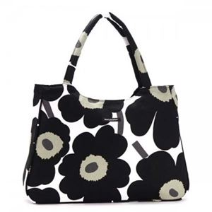 marimekko（マリメッコ） トートバッグ 42631 30 WHITE／BLACK