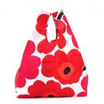 marimekko（マリメッコ） トートバッグ 40470 1 WHITE／RED