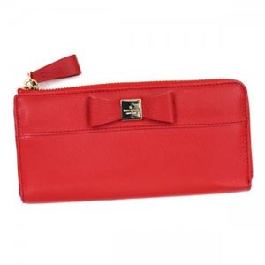 KATE SPADE（ケイトスペード） 長財布L字ファスナー  PWRU4243 635 CHERRY LIQUEUR