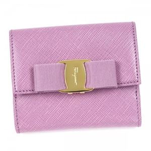 Ferragamo（フェラガモ） Wホック財布 22A926 600235 LILA