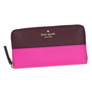 KATE SPADE（ケイトスペード） 長財布 PWRU3898 504 MULLED WINE／VIVID SNAPDRAGON