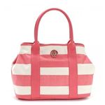 TOMMY HILFIGER（トミーヒルフィガー） トートバッグ 6932079 662 CALYPSO CORAL／NATURAL