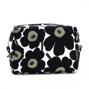 marimekko（マリメッコ） ポーチ 42447 30 WHITE／BLACK