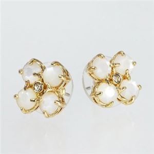 KATE SPADE（ケイトスペード） ピアス WBRUA222 110 CREAM／CLEAR