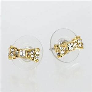 KATE SPADE（ケイトスペード） ピアス WBRUB235 921 CLEAR／GOLD