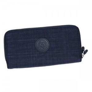 Kipling（キプリング） 長財布 K15027 02U DAZZ TRUE BLUE