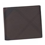 Burberry（バーバリー） 二つ折り財布（小銭入れ付） 3998943 CHOCOLATE／BLACK