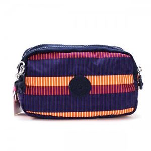 Kipling（キプリング） ポーチ K12267 B63 STRIPE PR BG