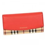 Burberry（バーバリー） 長財布  LS PORTER HBC 60940 CORAL RED