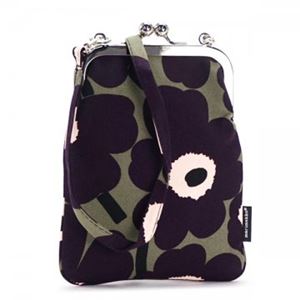 marimekko（マリメッコ） ナナメガケバッグ  40187 640 GREY GREEN/PLUM/PEACH