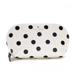 KATE SPADE（ケイトスペード） ポーチ  PWRU4799 169 CLOTTED CREAM/BLACK//BLACK