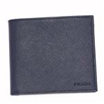 Prada（プラダ） 二つ折り財布（小銭入れ付）  2MO738 F0216 BALTICO