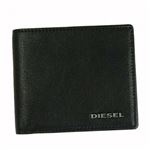 DIESEL（ディーゼル） 二つ折り財布（小銭入れ付）  X03363 H5239 BLACK/NAUTICAL BLUE