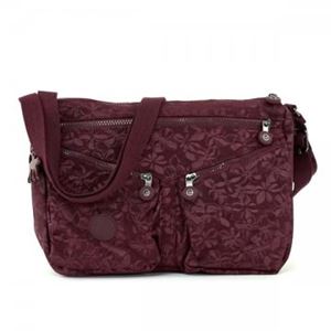 Kipling（キプリング） ショルダーバッグ K12758 H06 CRIMSON EMB