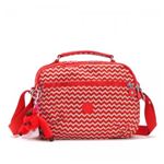 Kipling（キプリング） ナナメガケバッグ K15338 A90 CHEVRON RED PR