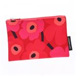 marimekko（マリメッコ） ポーチ 43444 301 RED/PINK