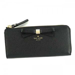 KATE SPADE（ケイトスペード） 長財布L字ファスナー PWRU5014 1 BLACK