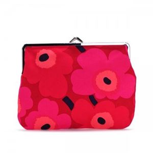 marimekko（マリメッコ） ポーチ 37773 301 RED/DARK RED