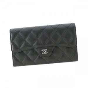 CHANEL（シャネル） 長財布 A31506 C3906 BLACK/BURGUNDY
