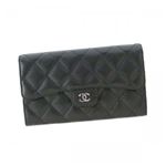 CHANEL（シャネル） 長財布 A31506 C3906 BLACK/BURGUNDY