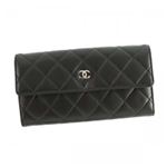 CHANEL（シャネル） 長財布 A50096 C3906 BLACK/BURGUNDY
