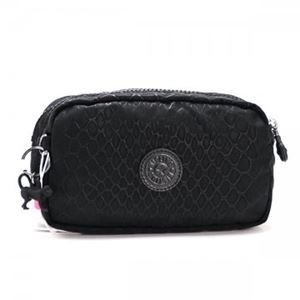 Kipling（キプリング） ポーチ K12267 B15 BLACK ANIMAL BG