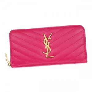 Yves Saint Laurent（イブサンローラン） 長財布 358094 5623 LIPSTICK FUSCHIA